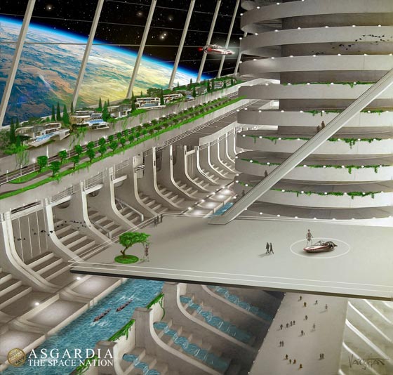 مواطنو مملكة اسجارديا يختارون العلم والنشيد الوطني لاول دولة في الفضاء صورة رقم 3