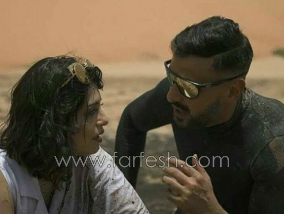 فيديو رامز تحت الارض: منة فضالي تنهار لرؤية سحلية رامز جلال صورة رقم 11