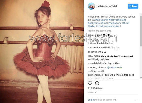 اكبر مجموعة صور رائعة للنجمة نيللي كريم في طفولتها  صورة رقم 1
