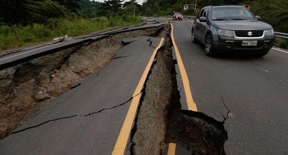 زلزال بقوة 6.1 على سلم ريختر يضرب سواحل الاكوادور صورة رقم 3