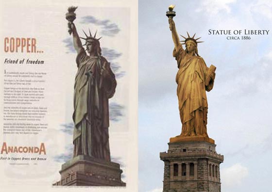  فيديو يكشف تغير لون تمثال الحرية في نيويورك عبر الزمن.. شاهد صورة رقم 6