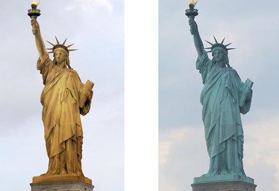  فيديو يكشف تغير لون تمثال الحرية في نيويورك عبر الزمن.. شاهد صورة رقم 8