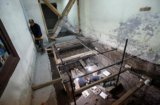 العثور على برج من الجماجم البشرية في المكسيك يحير العلماء صورة رقم 8