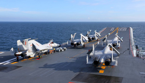 نظرة نادرة داخل حاملة الطائرات البحرية الصينية.. فيديو صورة رقم 3