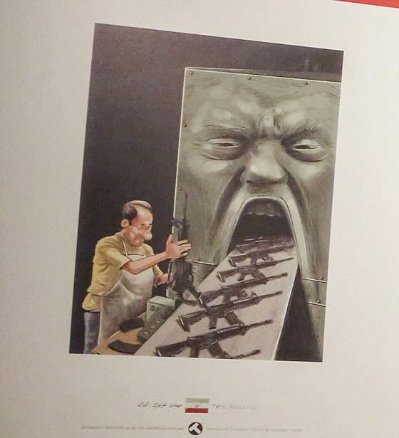 معرض كاريكاتير للسخرية من ترامب..  طفل يلعب في البيت الأبيض!  صورة رقم 8