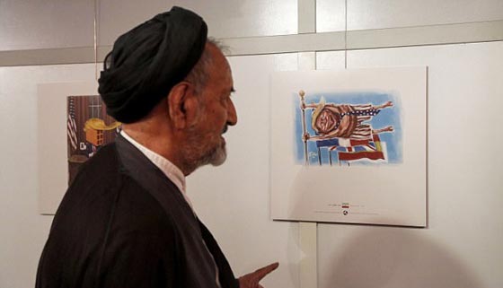 معرض كاريكاتير للسخرية من ترامب..  طفل يلعب في البيت الأبيض!  صورة رقم 9