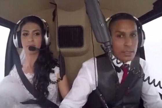 فيديو مروع يوثق لحظات مقتل عروس في تحطم طائرة صغيرة صورة رقم 3