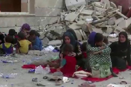 قصص وحكايا ترويها نساء الدواعش في اول ظهور لهن بالموصل.. فيديو صورة رقم 2