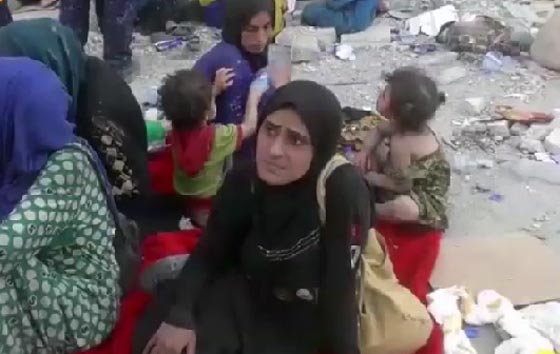 قصص وحكايا ترويها نساء الدواعش في اول ظهور لهن بالموصل.. فيديو صورة رقم 3