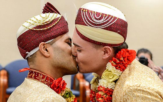  فيديو وصور أول زواج مثلي مسلم في بريطانيا! العائلة رفضت الحضور  صورة رقم 5