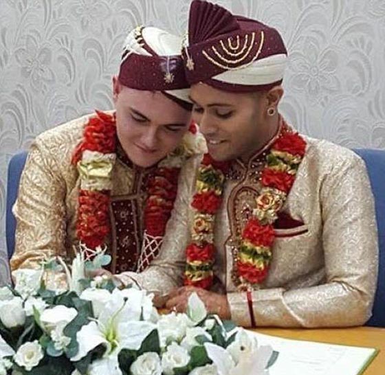  فيديو وصور أول زواج مثلي مسلم في بريطانيا! العائلة رفضت الحضور  صورة رقم 2