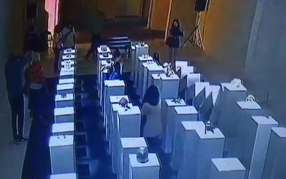 صورة سيلفي تدمر اعمالا فنية بقيمة 200 الف دولار.. فيديو صورة رقم 3