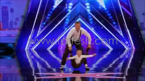 اب وابنه يشعلان مسرح اميركان جوت تالنت بعرض مبهر.. فيديو صورة رقم 7