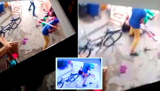 هندي يستعين بصديقه ويضربان زوجة شقيقه لانها وضعت مولودة انثى صورة رقم 1