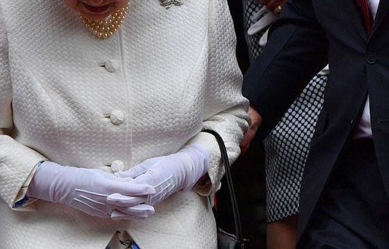 حاكم كندا يخرق البروتوكول بلمس يد ملكة بريطانيا بدافع الشهامة! صورة رقم 4