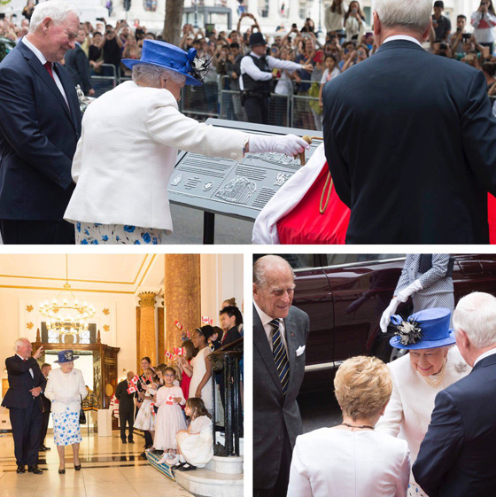 حاكم كندا يخرق البروتوكول بلمس يد ملكة بريطانيا بدافع الشهامة! صورة رقم 10