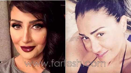 نجمات عربيات قبل وبعد مساحيق التجميل.. تكاد لا تعرفهن! صورة رقم 5