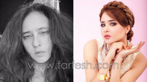 نجمات عربيات قبل وبعد مساحيق التجميل.. تكاد لا تعرفهن! صورة رقم 6