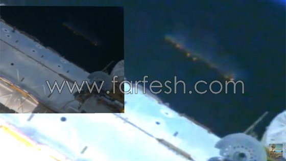 محطة الفضاء الدولية تلتقط صور اغرب مركبة فضائية تقترب من الارض صورة رقم 1