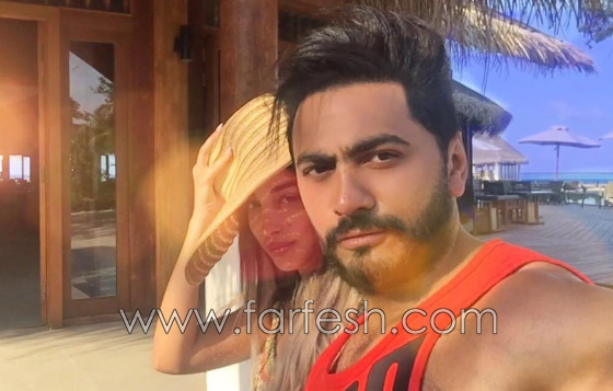 فيديو تامر حسني يعتذر لزوجته المغربية بسمة بوسيل على الهواء  صورة رقم 4