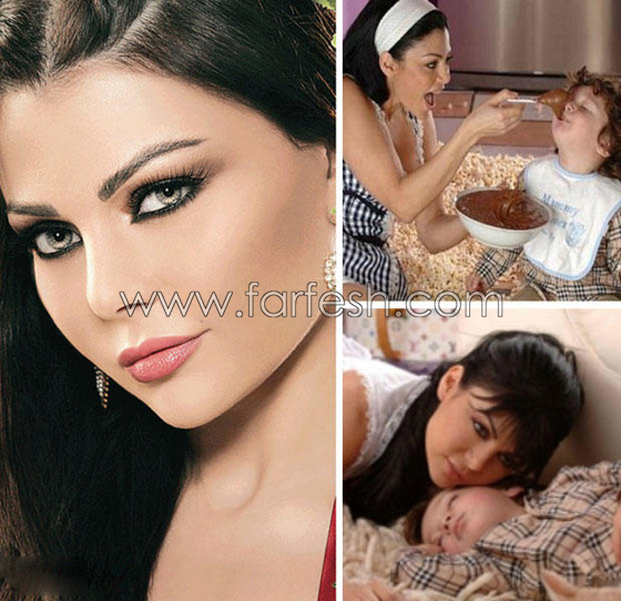 شاهد طفل (بوس الواوا) مع هيفاء وهبي بعد مرور 11 عاما.. هل تغيرت هيفاء؟ صورة رقم 7