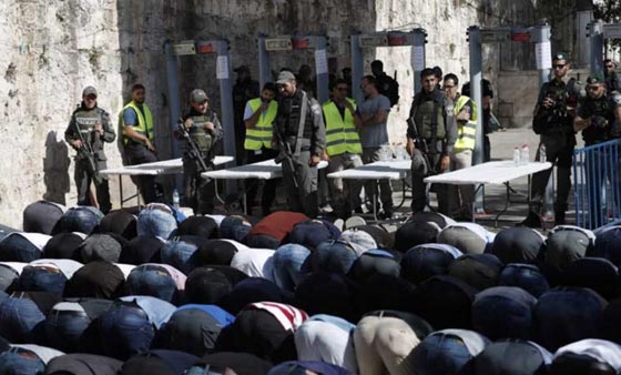 ازالة البوابات والكاميرات وعودة الوضع الى ما كان عليه قبل العملية الاخيرة صورة رقم 6