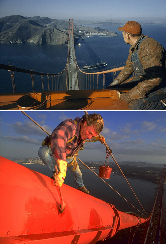 ترميم تمثال المسيح وطلاء الجسور المعلقة، من أخطر الوظائف في العالم! صورة رقم 5