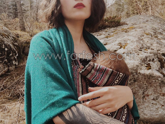 صورة لابنة الرئيس القيرغيزي وهي ترضع طفلها شبه منزوعة تشعل جدلا! صورة رقم 3