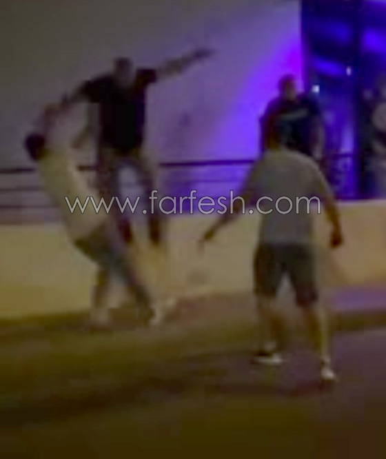 فيديو مثير.. حارس ملهى ليلي يعتدي على شاب لم يكف عن تهديده! صورة رقم 3