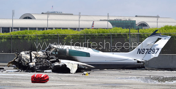 فيديو يظهر لحظة تحطم طائرة صغيرة حاولت الهبوط على شارع سريع صورة رقم 12