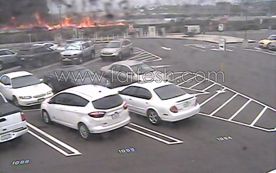 فيديو يظهر لحظة تحطم طائرة صغيرة حاولت الهبوط على شارع سريع صورة رقم 4