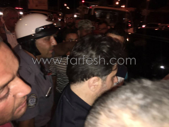 صور وفيديو: نجاة ملحم زين من حادث مروع بعد اصطدامه بشاحنة عكس السير! صورة رقم 5