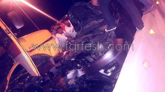 صور وفيديو: نجاة ملحم زين من حادث مروع بعد اصطدامه بشاحنة عكس السير! صورة رقم 6