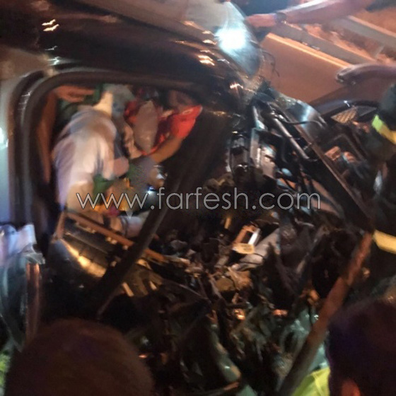 صور وفيديو: نجاة ملحم زين من حادث مروع بعد اصطدامه بشاحنة عكس السير! صورة رقم 7
