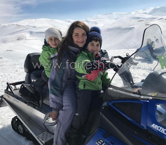 أحدث صورة للفنانة أصالة مع ابنتها شام الذهبي صورة رقم 7