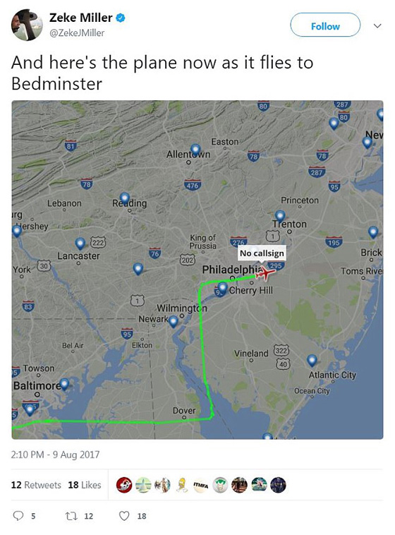 طائرة استطلاع روسية تحلق فوق البنتاغون ومقر وكالة الـ CIA.. فيديو صورة رقم 4