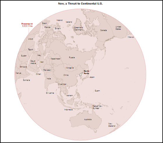 صواريخ كوريا الشمالية تستغرق 40 دقيقة لتضرب واشنطن ونيويورك صورة رقم 15