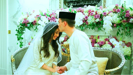 لاعب كرة سابق يعتنق الاسلام ويتزوج من اميرة ماليزية في حفل اسطوري صورة رقم 22