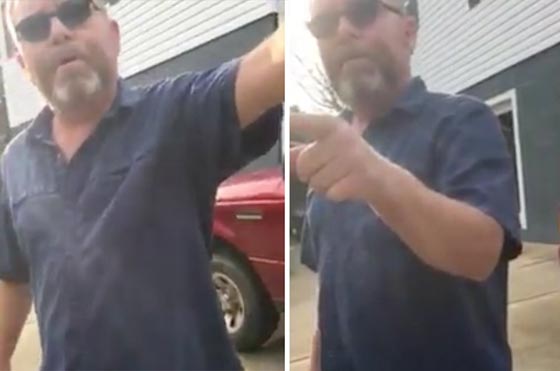 بالفيديو: يرفع العلم النازي في شرفة منزله ويهدد! صورة رقم 3