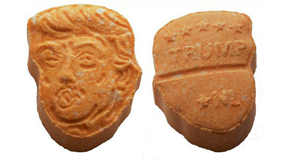 المانيا: الشرطة تصادر حبوب هلوسة على شكل رأس ترامب صورة رقم 1