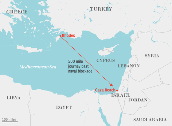 رسالة غريبة داخل قنينة تسرّبت عبر المحيط من رودوس اليونانية الى غزة! صورة رقم 4