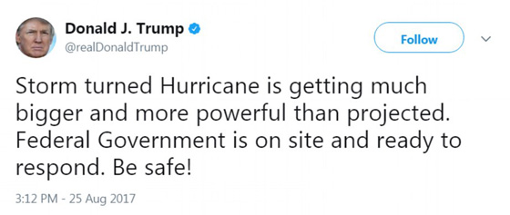 اعصار هارفي الرهيب يجتاح تكساس وترامب يعلن حالة الطوارئ.. فيديو صورة رقم 33