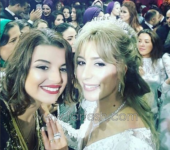 صور وفيديو من حفل زفاف الفنانة المغربية جنات على محامي مصري صورة رقم 8