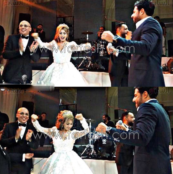 صور وفيديو من حفل زفاف الفنانة المغربية جنات على محامي مصري صورة رقم 13