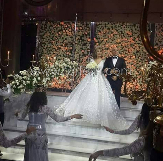 صور وفيديو من حفل زفاف الفنانة المغربية جنات على محامي مصري صورة رقم 7