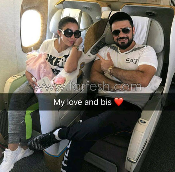 اول صورة لابنة دنيا بطمة تكشف ملامح وجهها، وهذا اسم الدلع الخاص بها صورة رقم 3
