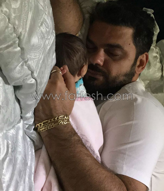 اول صورة لابنة دنيا بطمة تكشف ملامح وجهها، وهذا اسم الدلع الخاص بها صورة رقم 5