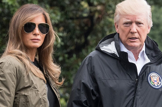 حذاء ميلانيا ترامب.. يثير عاصفة انتقادات وسط إعصار هارفي صورة رقم 5