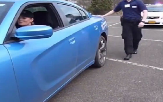 لهذا السبب يلمس الشرطي السيارة أثناء توقيفها.. فيديو صورة رقم 4