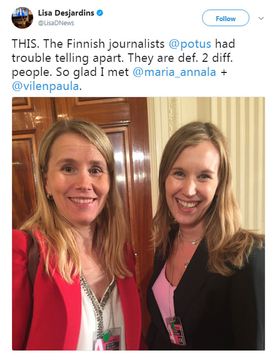 بالفيديو.. صحفية فنلندية تحرج ترامب في مؤتمر صحفي بالبيت الأبيض صورة رقم 4